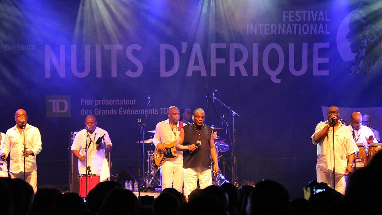 Tabou Combo en concert à la quarantième édition des Nuits d'Afrique à Montréal