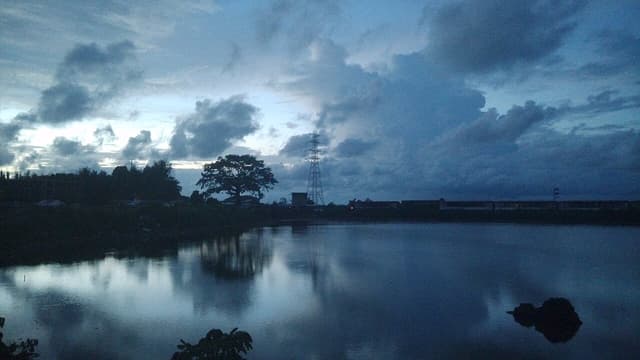 Vue de Conakry, capitale de la Guinée