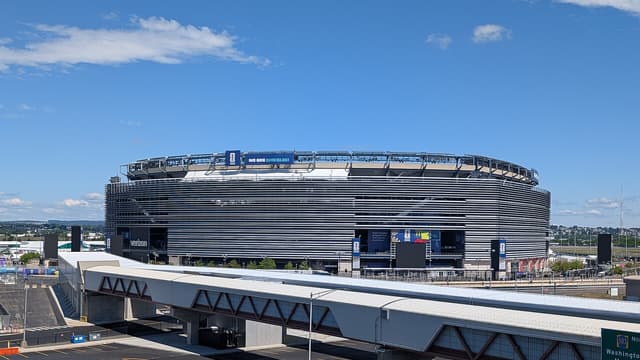 Le MetLife Stadium habillé aux couleurs de la Coupe du monde 2026