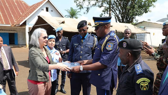 La MONUSCO dote la police de Beni de nouveaux bureaux pour renforcer la sécurité de proximité