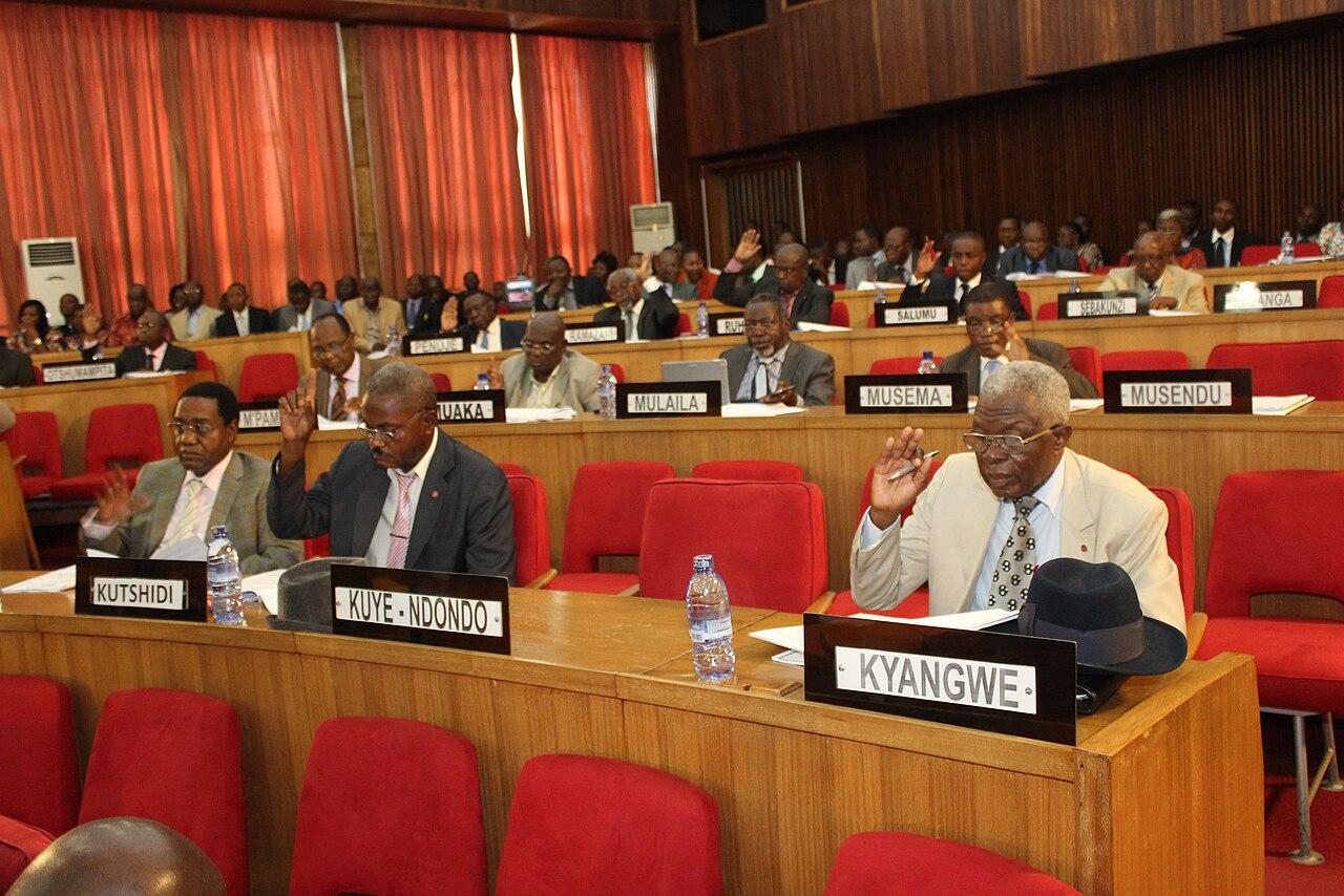Le Sénat de la République démocratique du Congo en session
