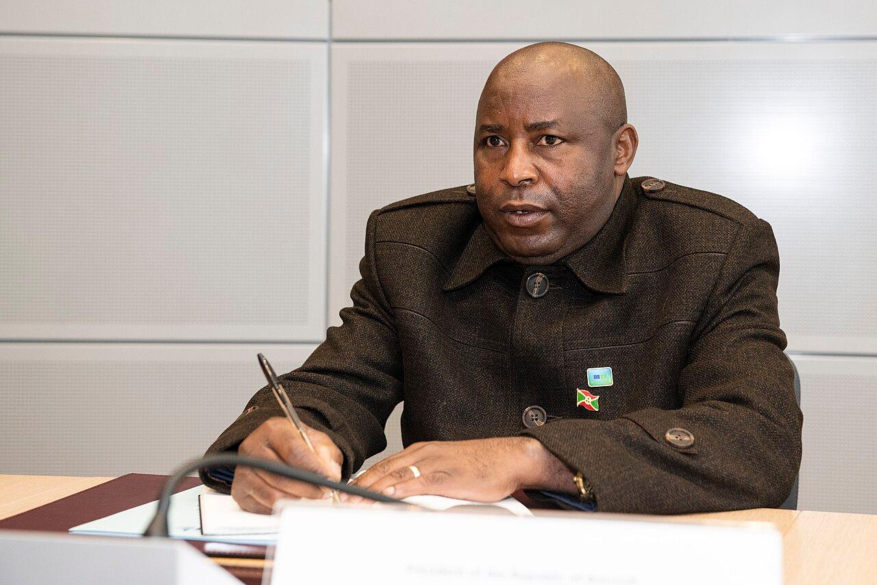 Le président burundais Évariste Ndayishimiye