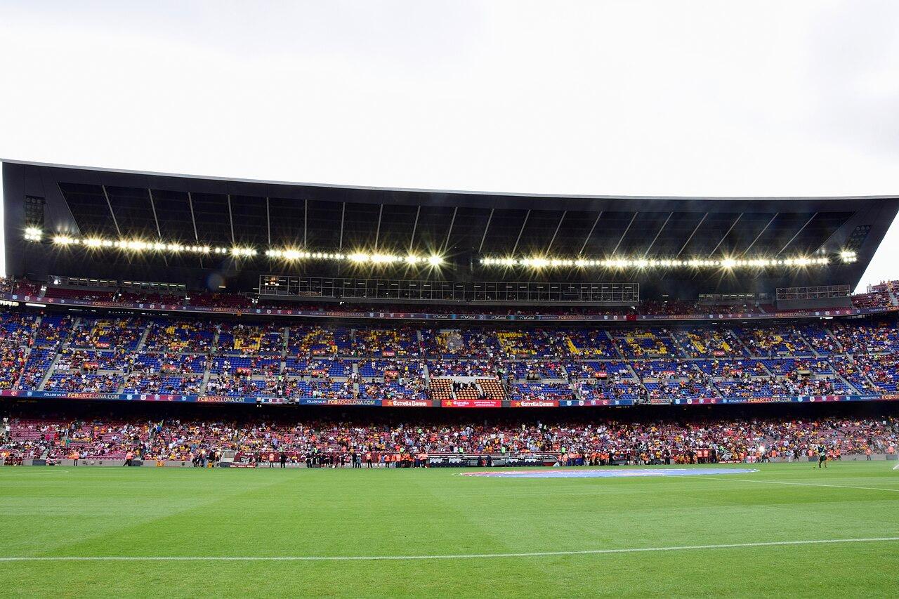 Camp Nou : six buts pour l'inauguration officielle en Liga face à Jaén en 1957